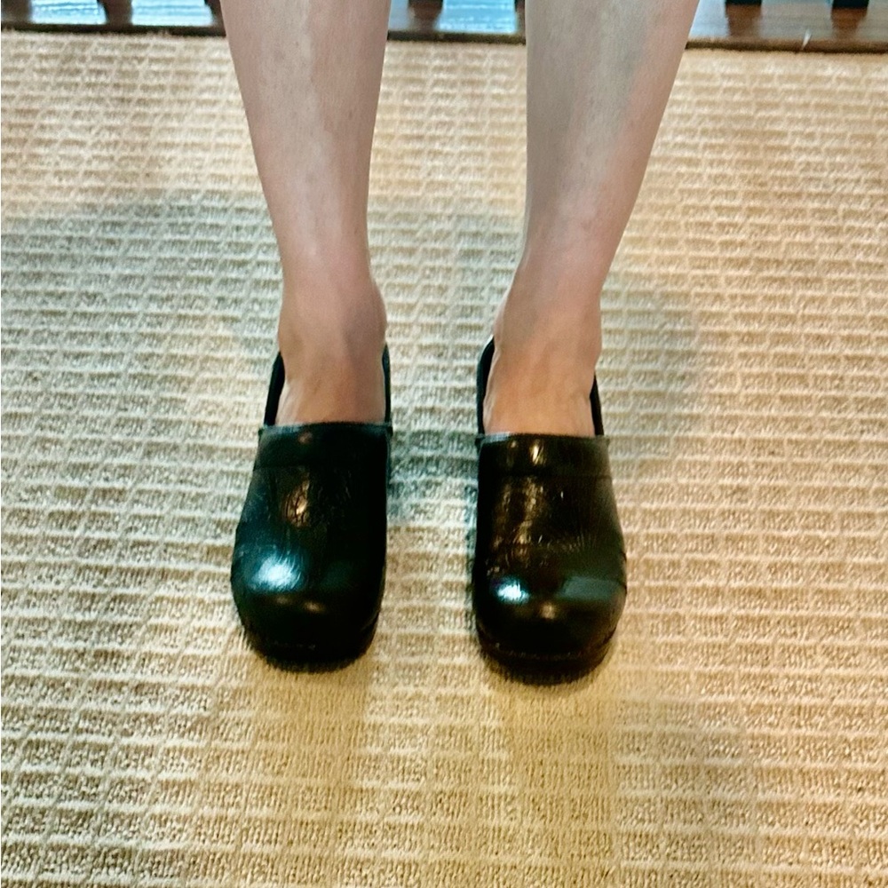 Dansko Professional Black Tooled Clog - image 8